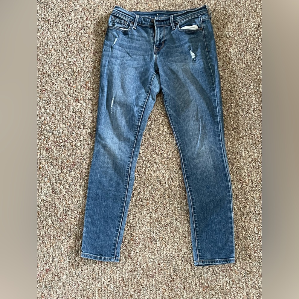 Aeropostale mid rise skinny *short length*